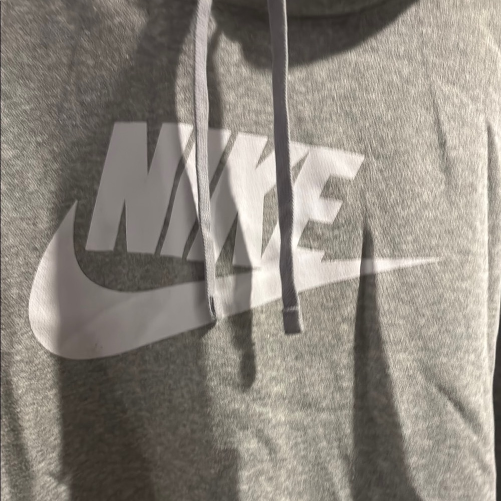 🦸‍♂️Big & Tall Nike Gray Classic Sweater with Logo - Picture 5 of 5